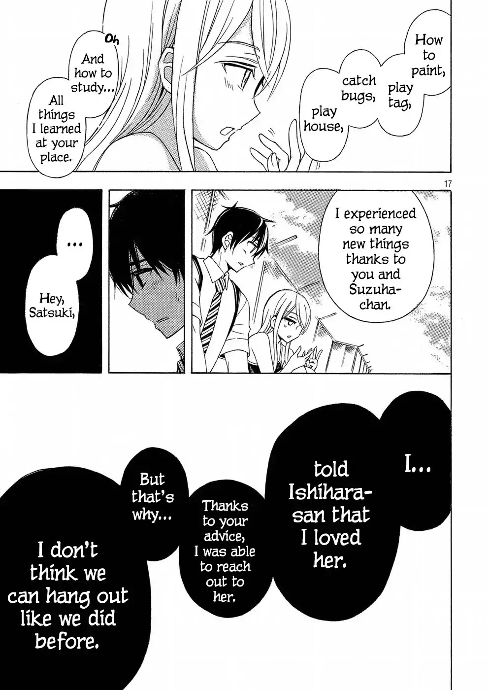 Watari-kun no xx ga Houkai Sunzen Chapter 33 page 17 - Chapter 33: More and More