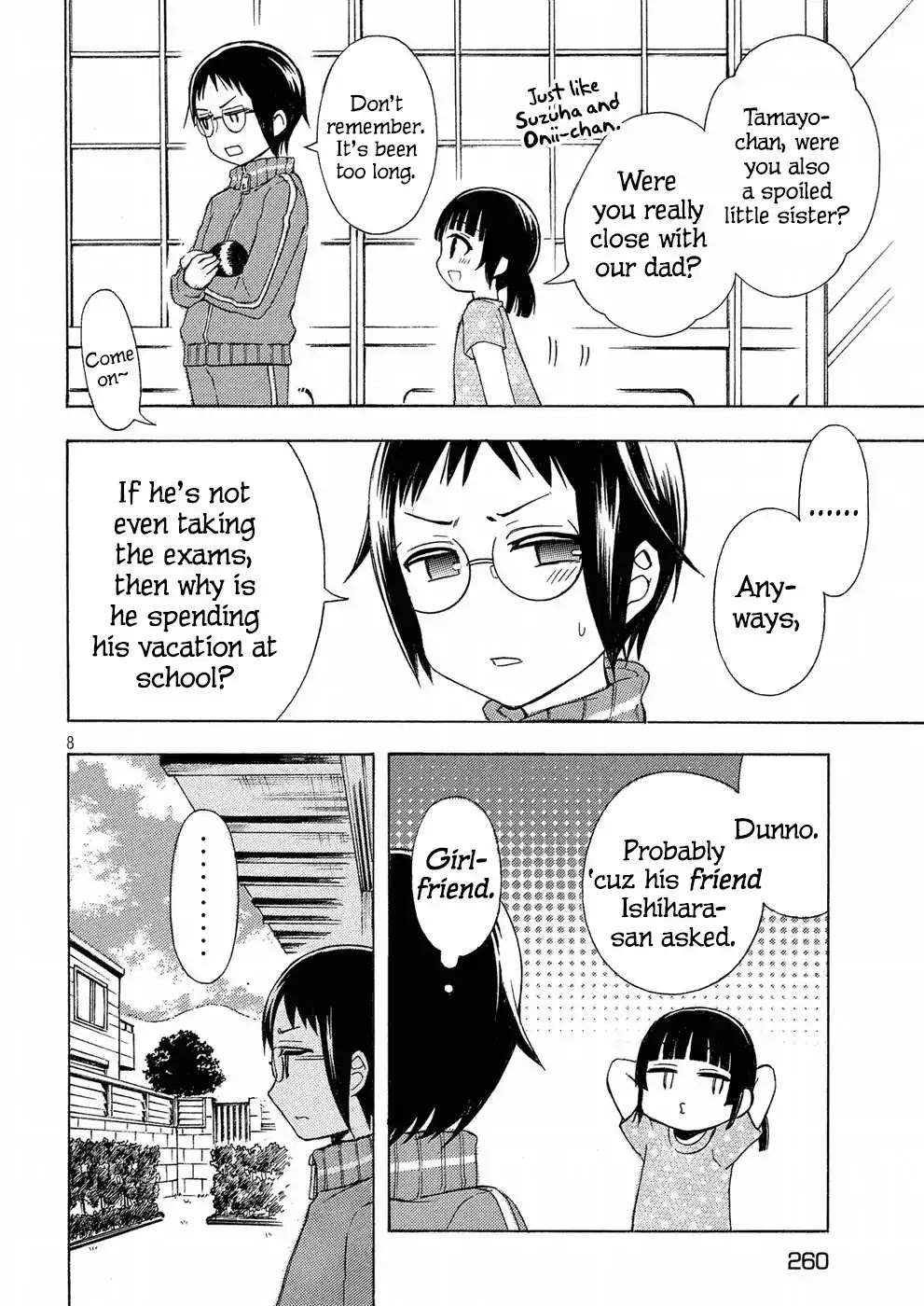 Watari-kun no xx ga Houkai Sunzen Chapter 33 page 8 - Chapter 33: More and More