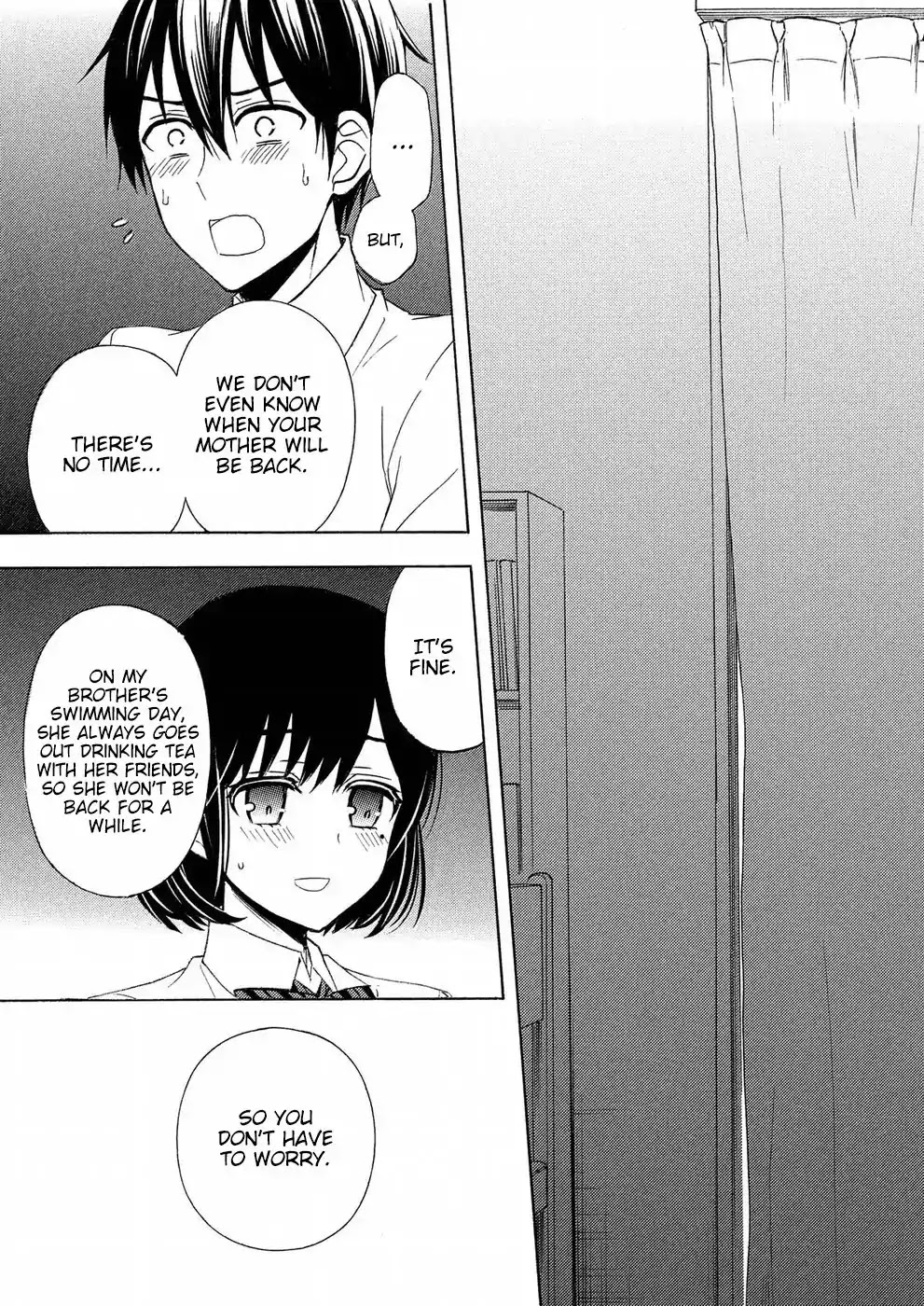 Watari-kun no xx ga Houkai Sunzen Chapter 34 page 17 - Chapter 34: Mother's Recognition