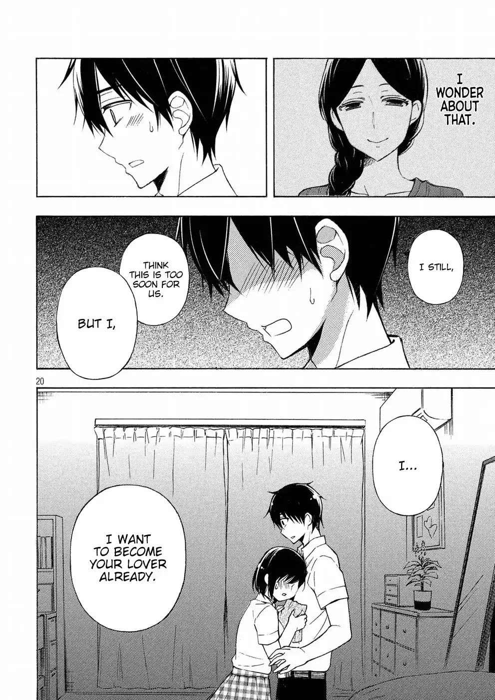 Watari-kun no xx ga Houkai Sunzen Chapter 34 page 20 - Chapter 34: Mother's Recognition
