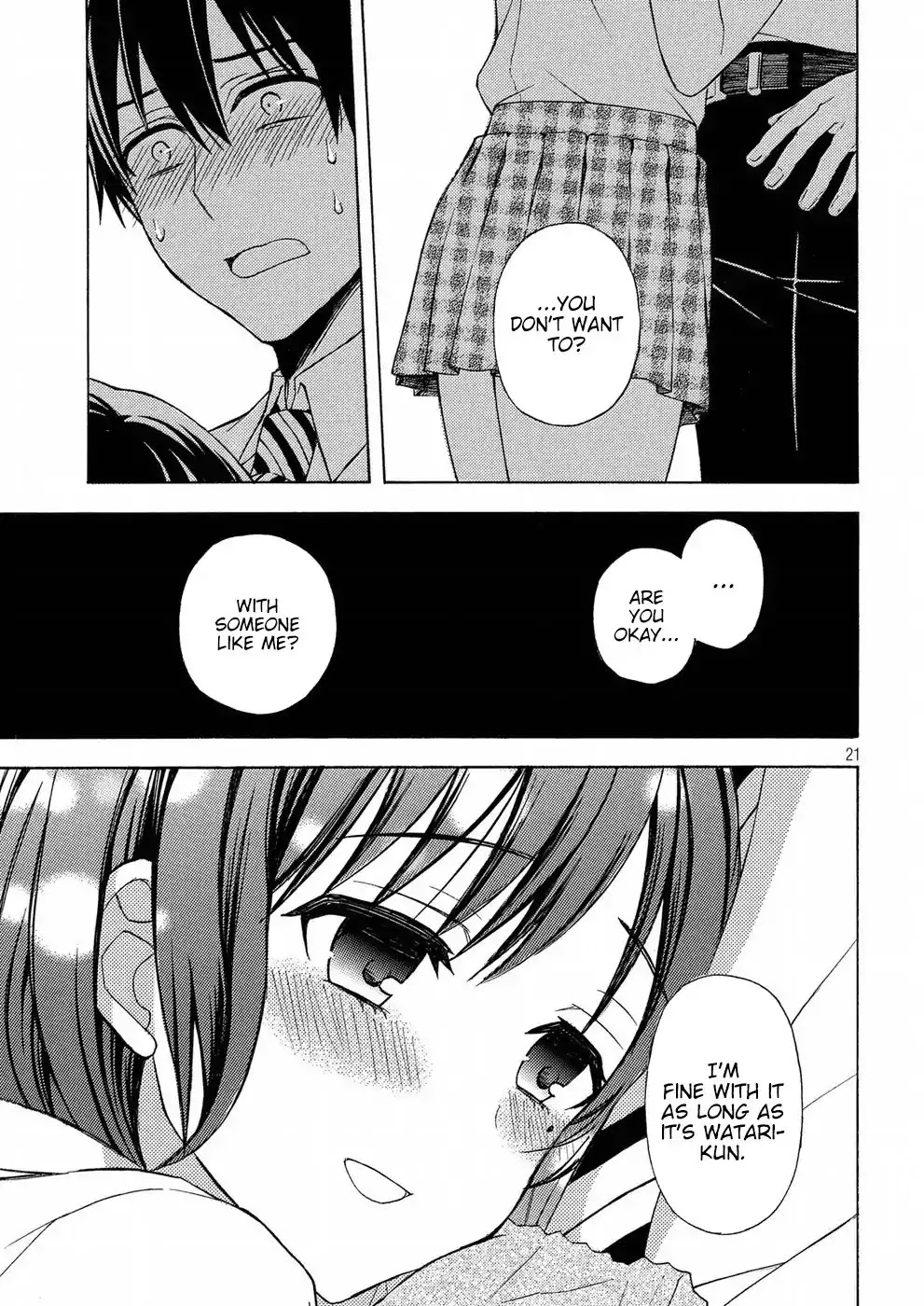 Watari-kun no xx ga Houkai Sunzen Chapter 34 page 21 - Chapter 34: Mother's Recognition