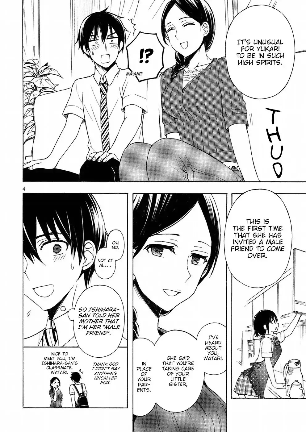 Watari-kun no xx ga Houkai Sunzen Chapter 34 page 4 - Chapter 34: Mother's Recognition