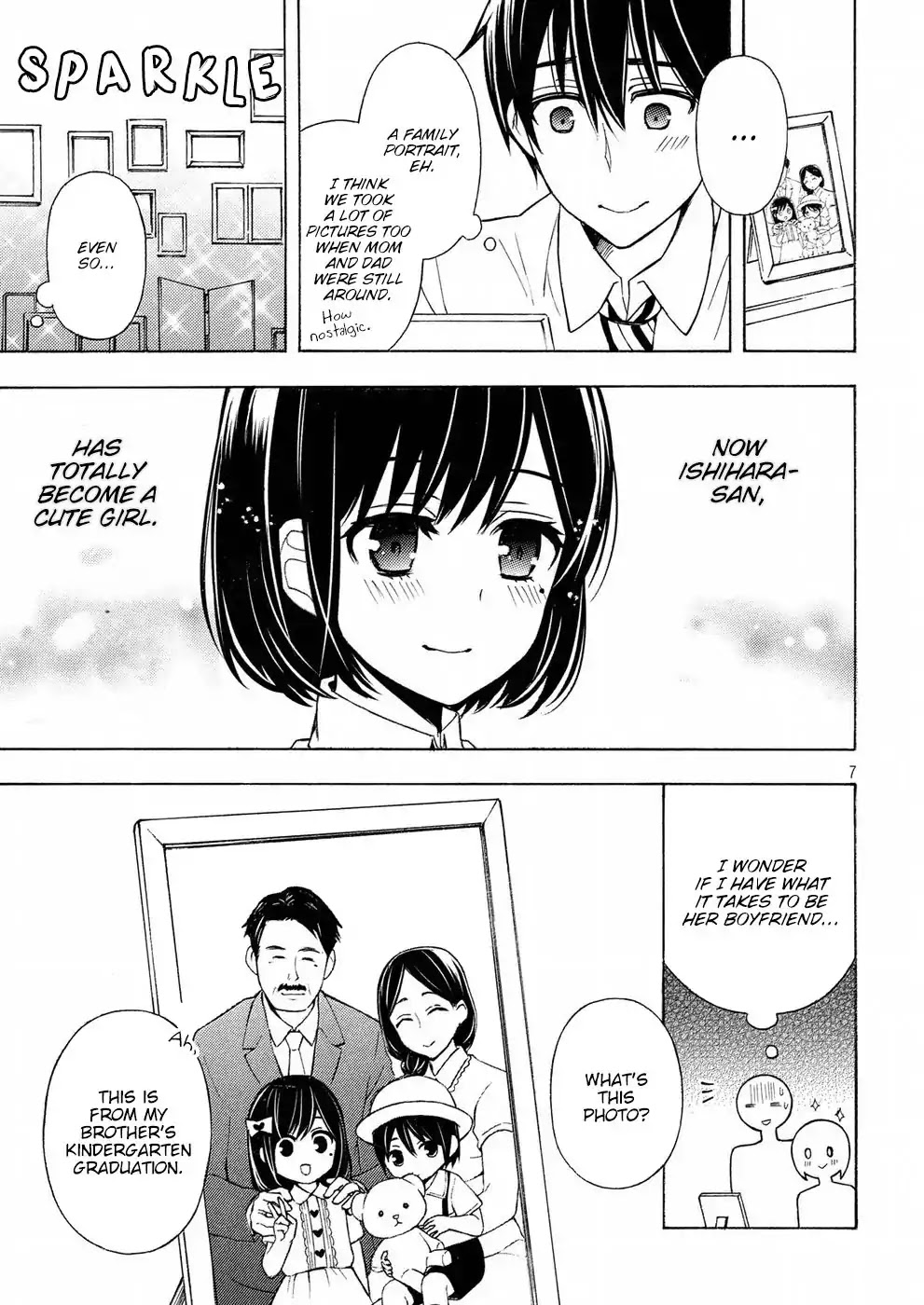 Watari-kun no xx ga Houkai Sunzen Chapter 34 page 7 - Chapter 34: Mother's Recognition
