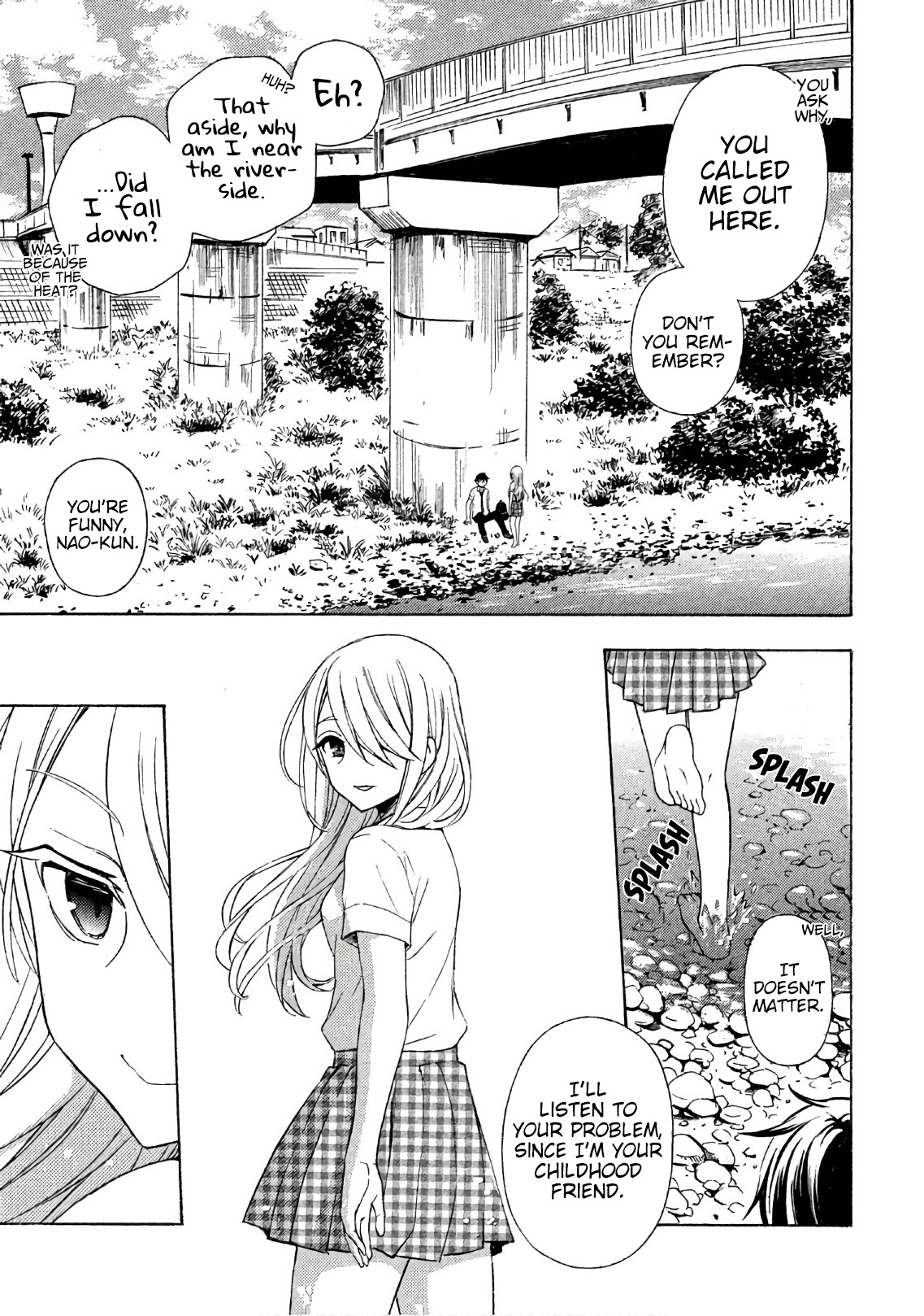 Watari-kun no xx ga Houkai Sunzen Chapter 35 page 13 - Chapter 35: Still A Child