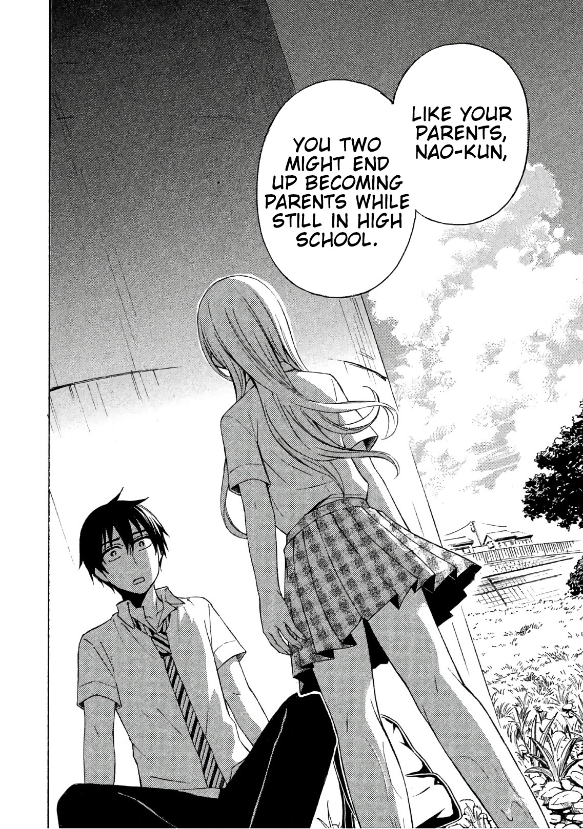 Watari-kun no xx ga Houkai Sunzen Chapter 35 page 16 - Chapter 35: Still A Child