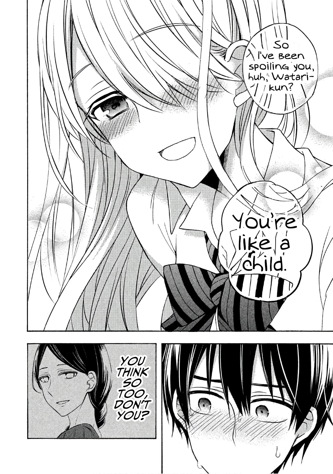 Watari-kun no xx ga Houkai Sunzen Chapter 35 page 26 - Chapter 35: Still A Child