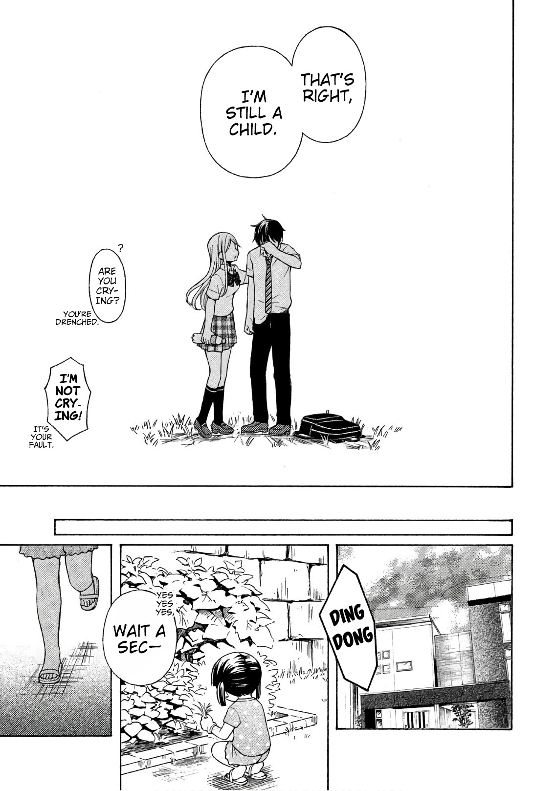 Watari-kun no xx ga Houkai Sunzen Chapter 35 page 27 - Chapter 35: Still A Child