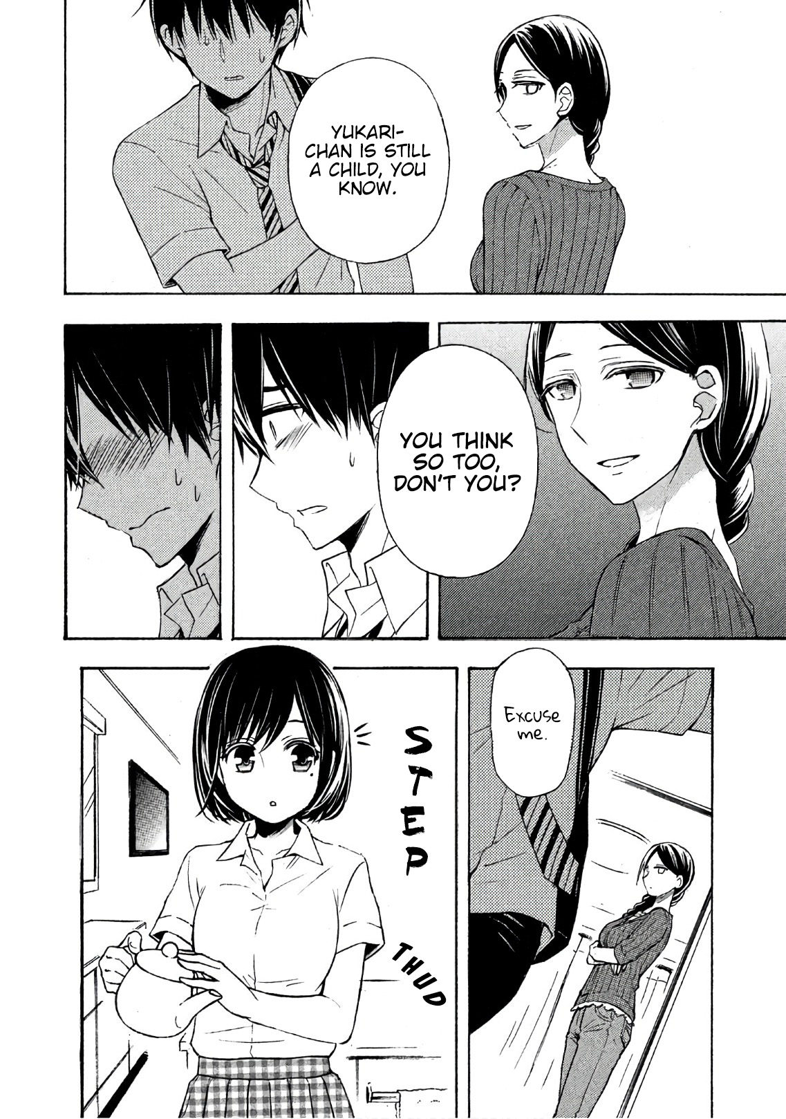 Watari-kun no xx ga Houkai Sunzen Chapter 35 page 4 - Chapter 35: Still A Child