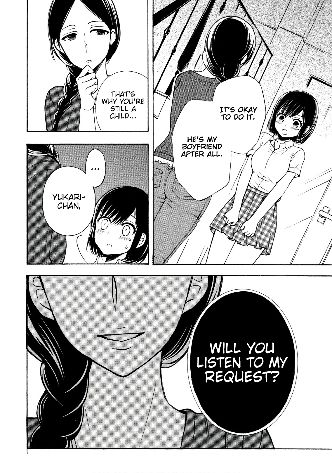 Watari-kun no xx ga Houkai Sunzen Chapter 35 page 6 - Chapter 35: Still A Child