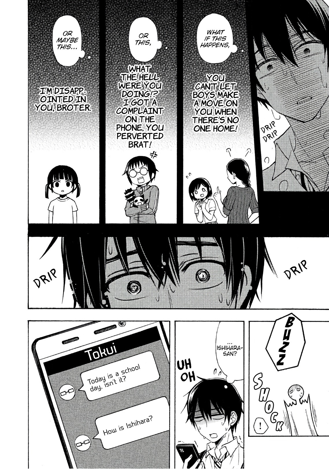 Watari-kun no xx ga Houkai Sunzen Chapter 35 page 8 - Chapter 35: Still A Child