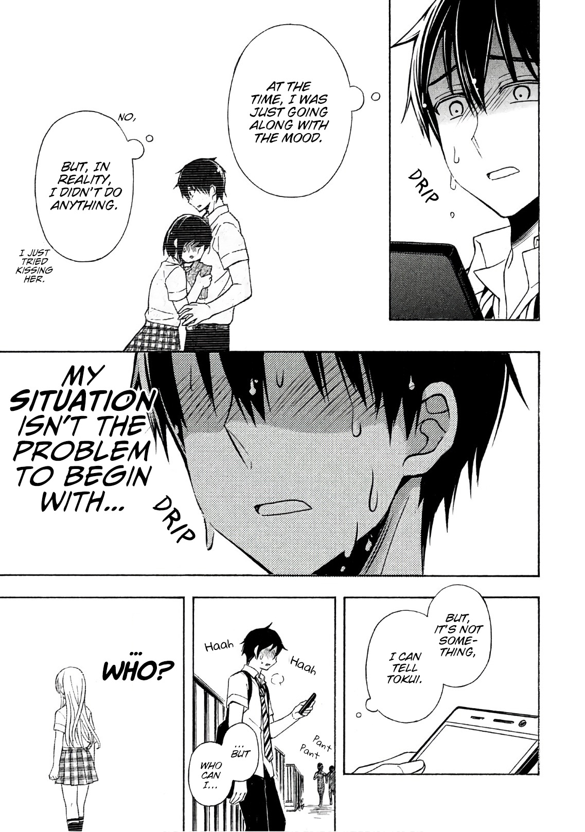 Watari-kun no xx ga Houkai Sunzen Chapter 35 page 9 - Chapter 35: Still A Child