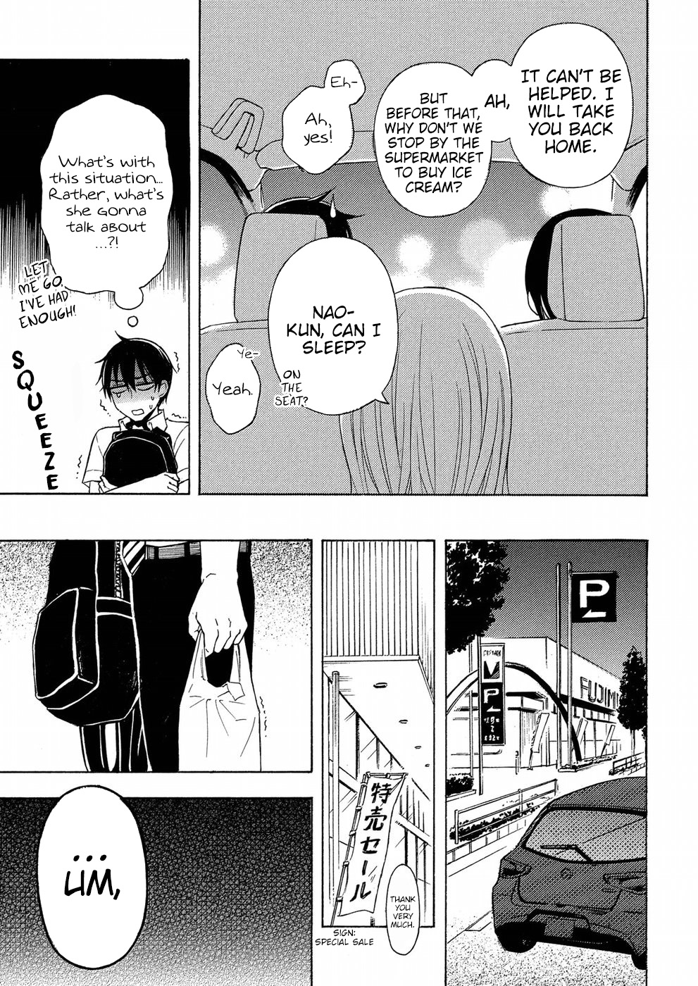 Watari-kun no xx ga Houkai Sunzen Chapter 36 page 21 - Chapter 36: Naoto's Decision