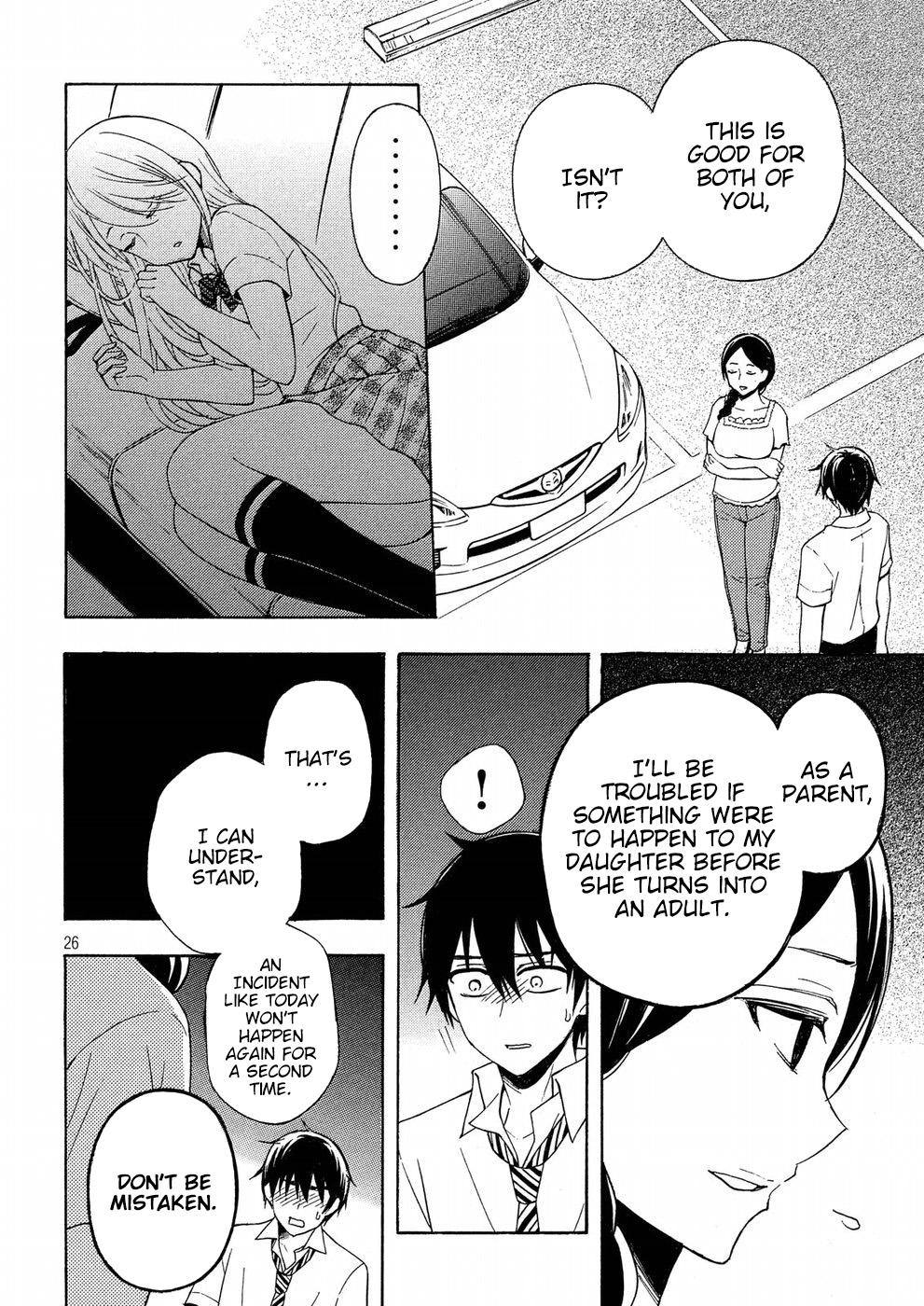 Watari-kun no xx ga Houkai Sunzen Chapter 36 page 26 - Chapter 36: Naoto's Decision