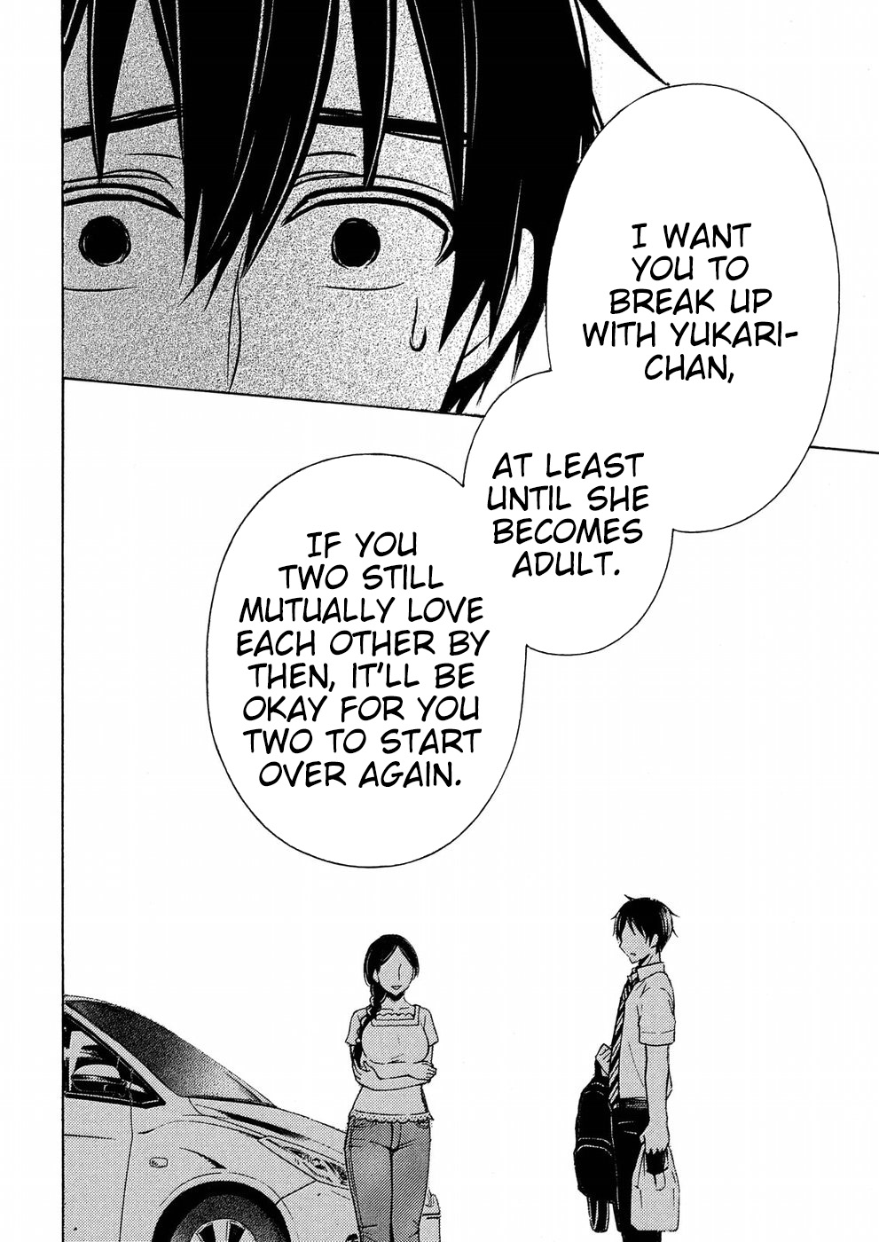 Watari-kun no xx ga Houkai Sunzen Chapter 36 page 28 - Chapter 36: Naoto's Decision