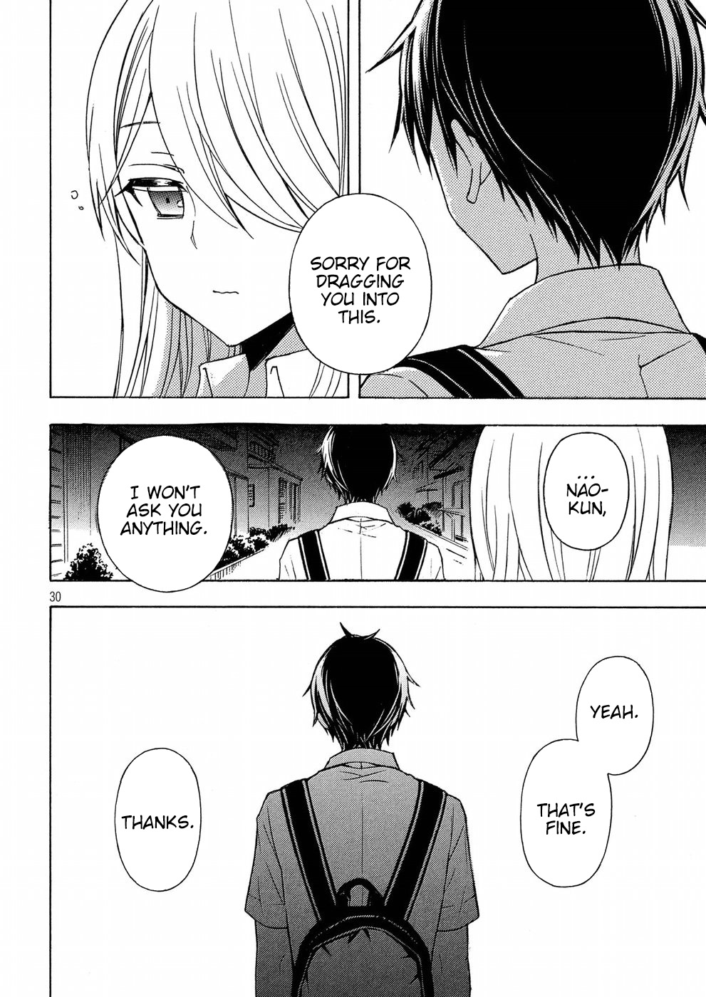 Watari-kun no xx ga Houkai Sunzen Chapter 36 page 30 - Chapter 36: Naoto's Decision