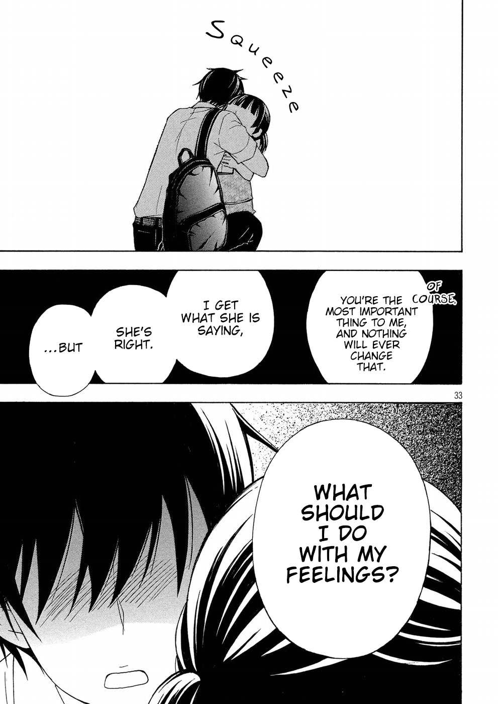 Watari-kun no xx ga Houkai Sunzen Chapter 36 page 33 - Chapter 36: Naoto's Decision