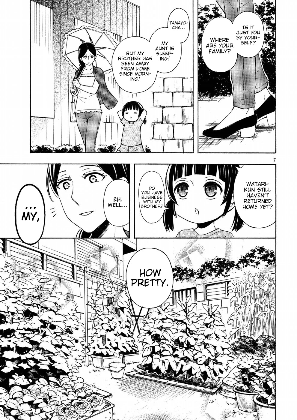 Watari-kun no xx ga Houkai Sunzen Chapter 36 page 7 - Chapter 36: Naoto's Decision