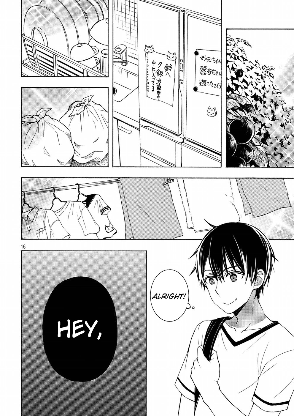 Watari-kun no xx ga Houkai Sunzen Chapter 37 page 16 - Chapter 37: Be Independent