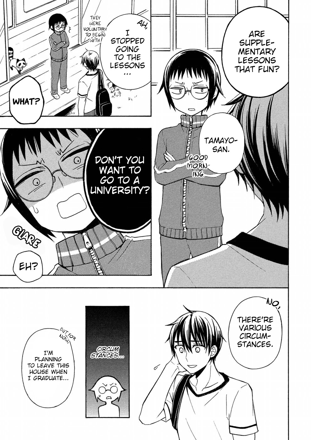 Watari-kun no xx ga Houkai Sunzen Chapter 37 page 17 - Chapter 37: Be Independent