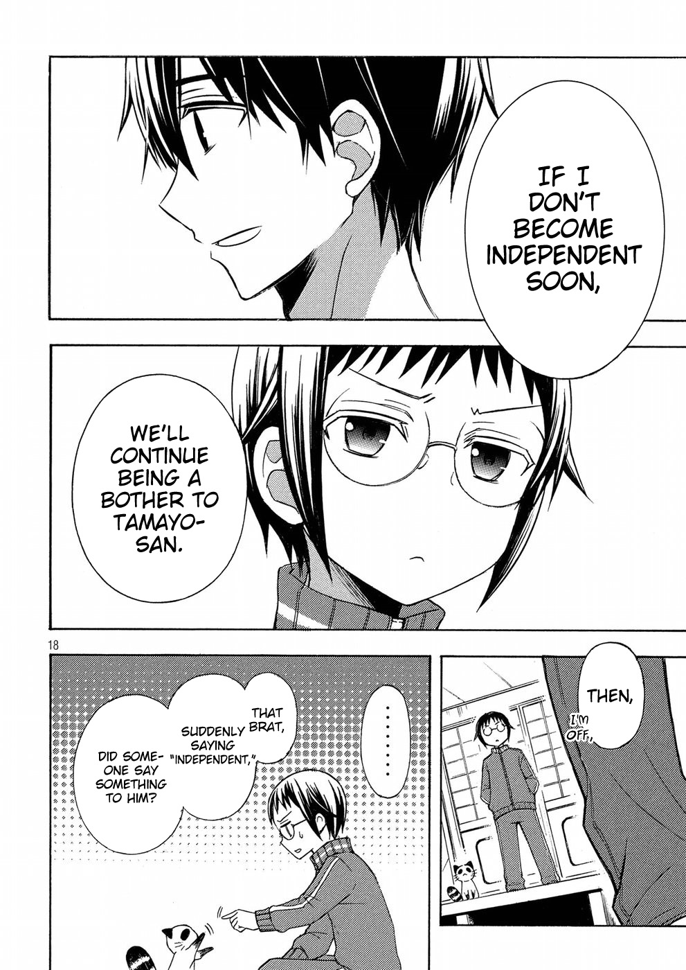 Watari-kun no xx ga Houkai Sunzen Chapter 37 page 18 - Chapter 37: Be Independent