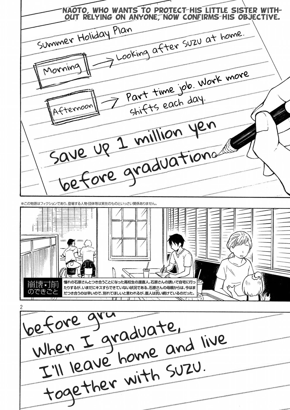 Watari-kun no xx ga Houkai Sunzen Chapter 37 page 2 - Chapter 37: Be Independent