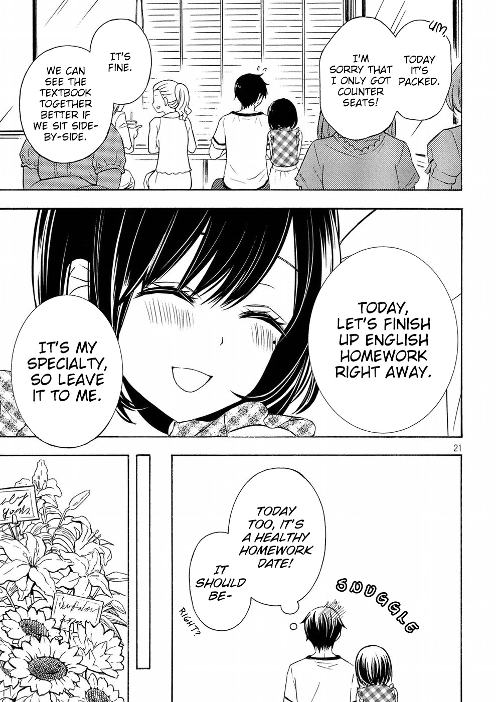 Watari-kun no xx ga Houkai Sunzen Chapter 37 page 21 - Chapter 37: Be Independent