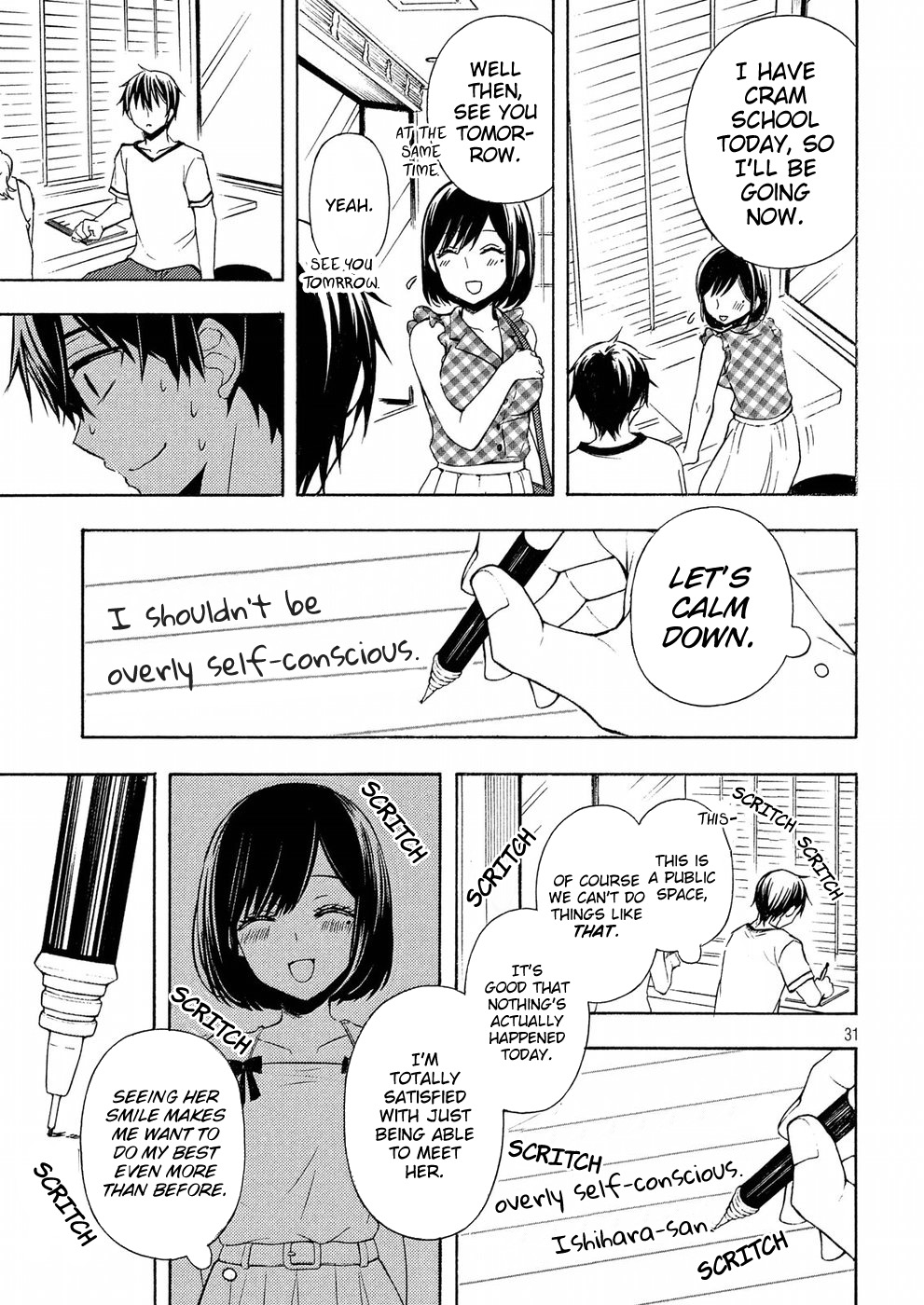 Watari-kun no xx ga Houkai Sunzen Chapter 37 page 31 - Chapter 37: Be Independent