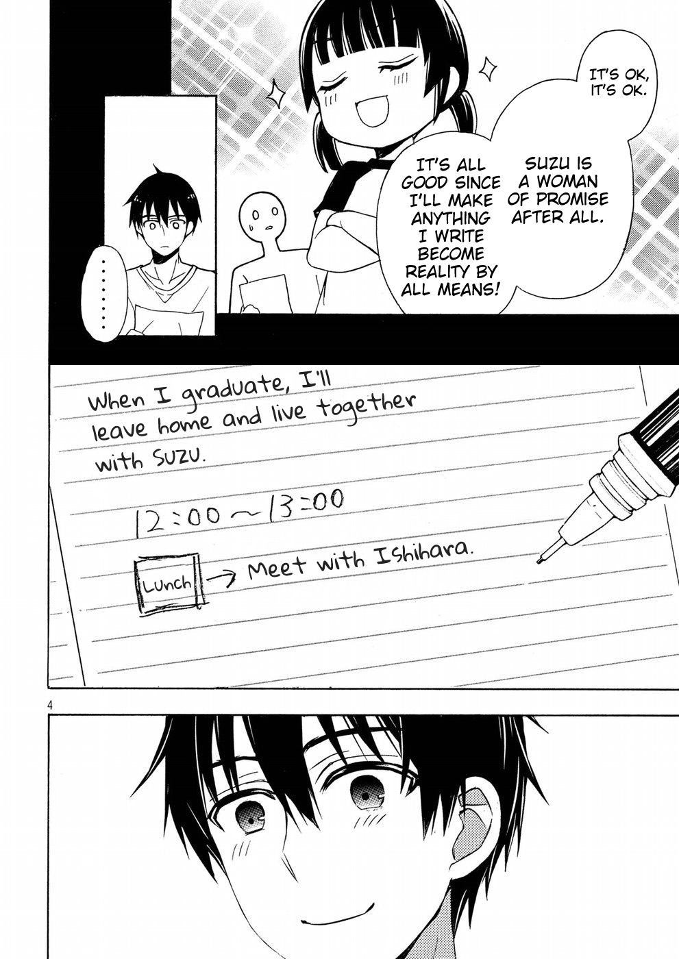 Watari-kun no xx ga Houkai Sunzen Chapter 37 page 4 - Chapter 37: Be Independent