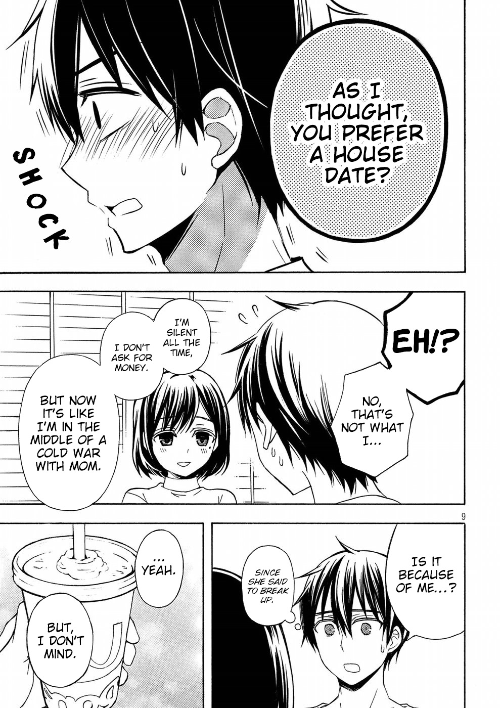 Watari-kun no xx ga Houkai Sunzen Chapter 37 page 9 - Chapter 37: Be Independent
