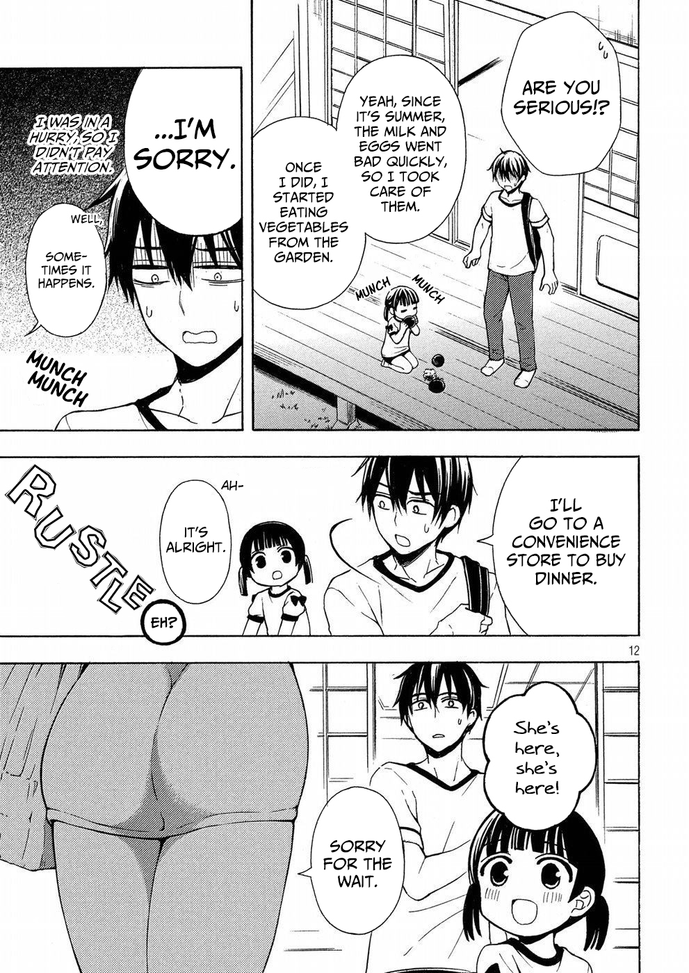 Watari-kun no xx ga Houkai Sunzen Chapter 38 page 12 - Chapter 38: My Future