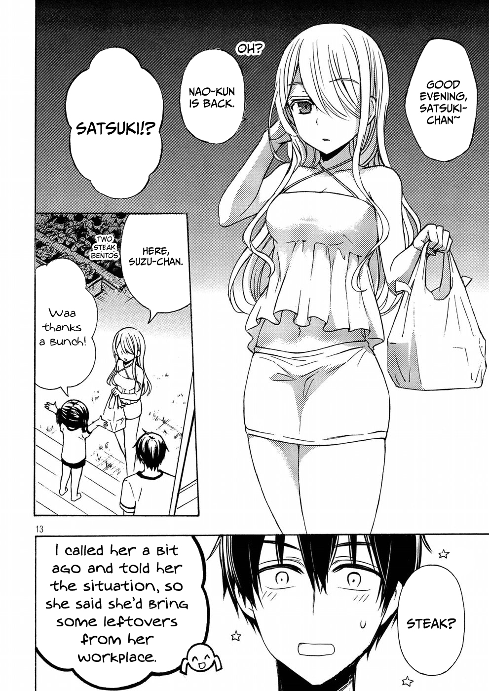 Watari-kun no xx ga Houkai Sunzen Chapter 38 page 13 - Chapter 38: My Future