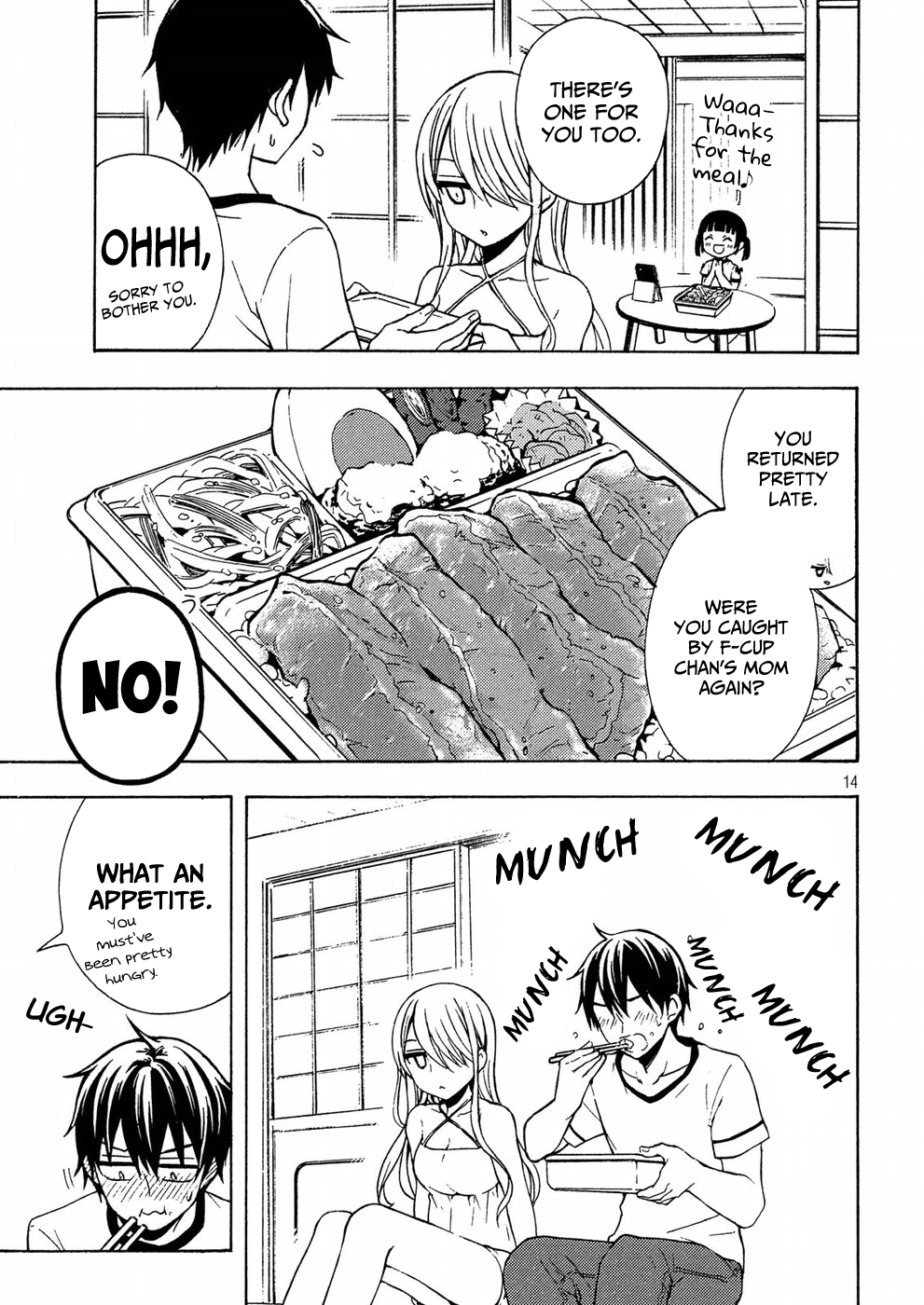 Watari-kun no xx ga Houkai Sunzen Chapter 38 page 14 - Chapter 38: My Future