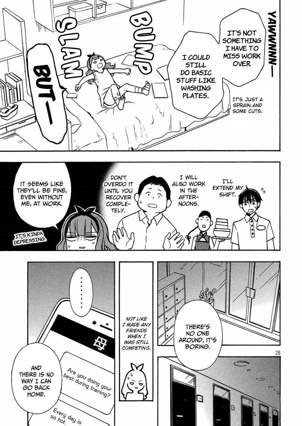 Watari-kun no xx ga Houkai Sunzen Chapter 38 page 28 - Chapter 38: My Future