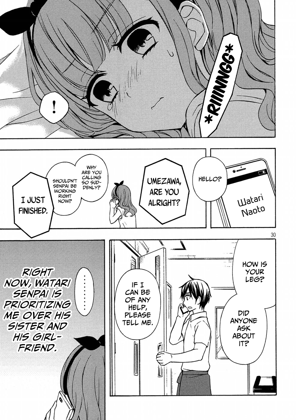 Watari-kun no xx ga Houkai Sunzen Chapter 38 page 30 - Chapter 38: My Future