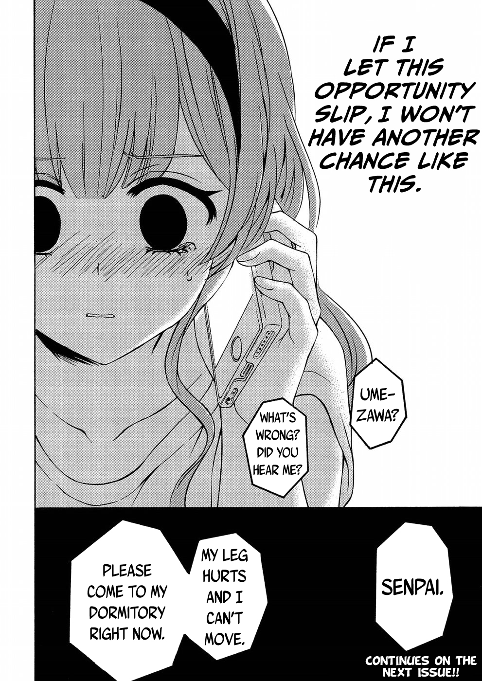 Watari-kun no xx ga Houkai Sunzen Chapter 38 page 31 - Chapter 38: My Future