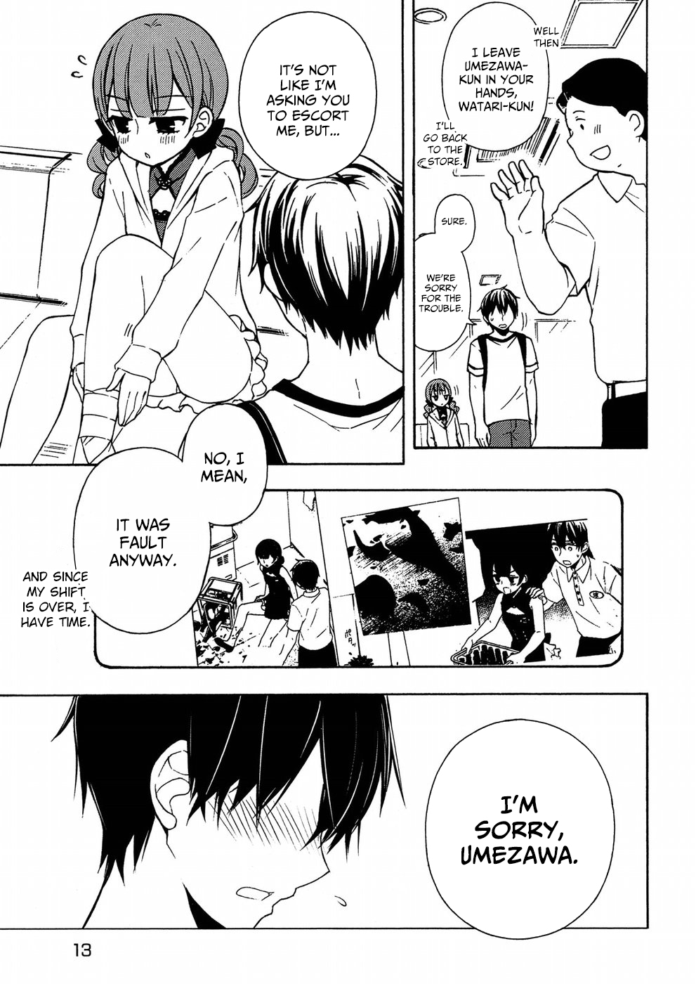 Watari-kun no xx ga Houkai Sunzen Chapter 38 page 4 - Chapter 38: My Future