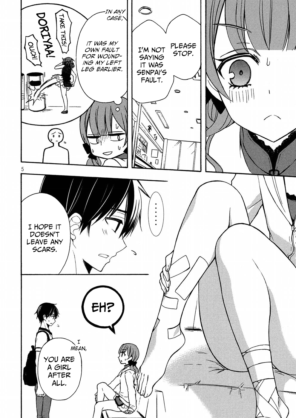 Watari-kun no xx ga Houkai Sunzen Chapter 38 page 5 - Chapter 38: My Future