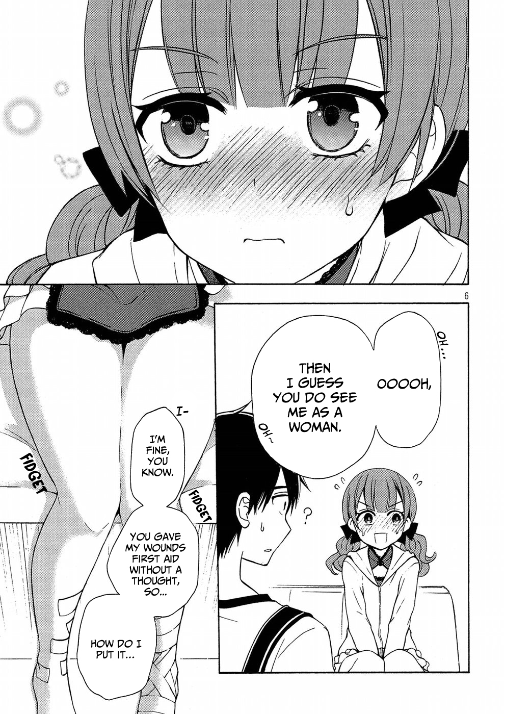 Watari-kun no xx ga Houkai Sunzen Chapter 38 page 6 - Chapter 38: My Future