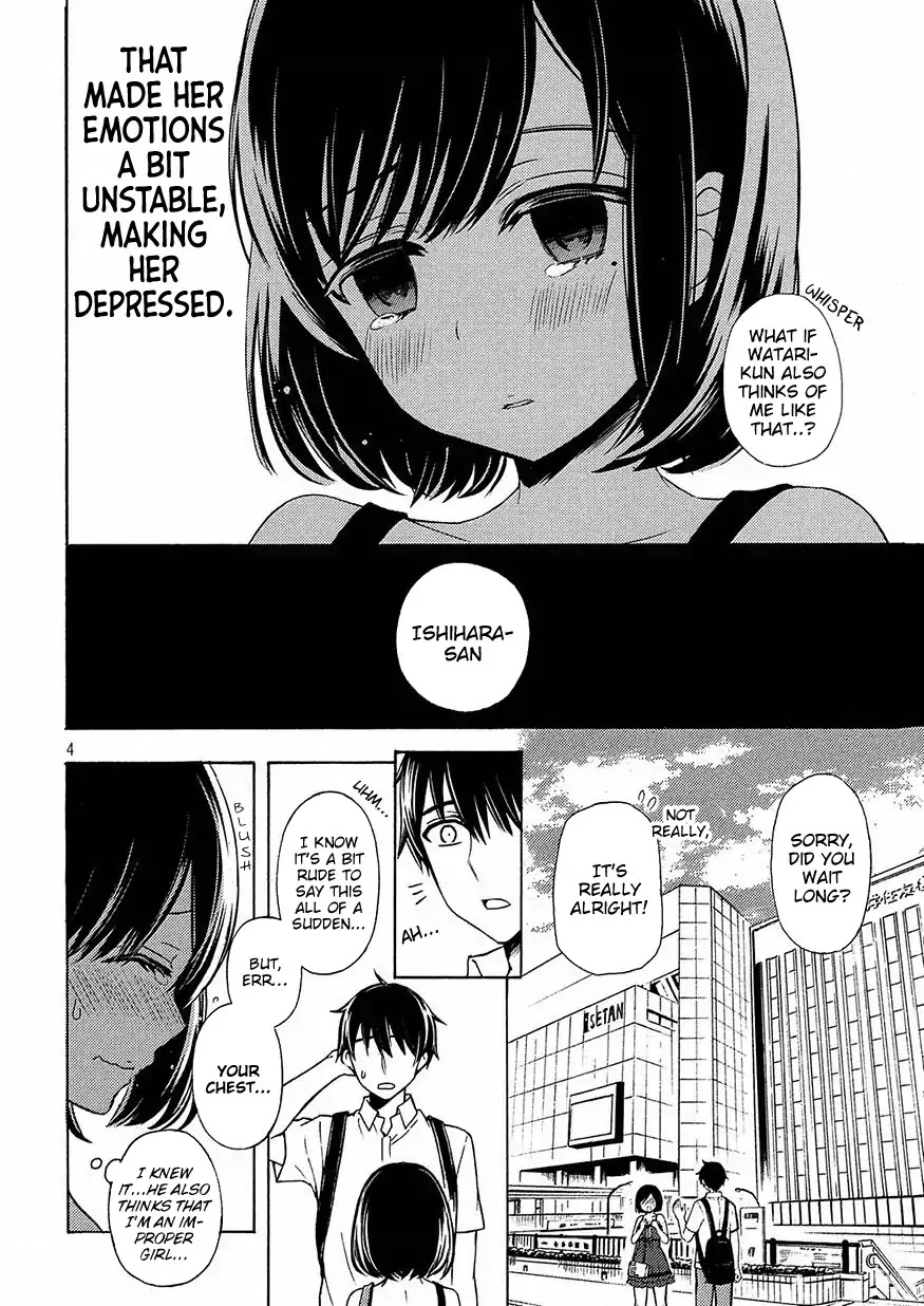 Watari-kun no xx ga Houkai Sunzen Chapter 39.5 page 4 - Chapter 39.5