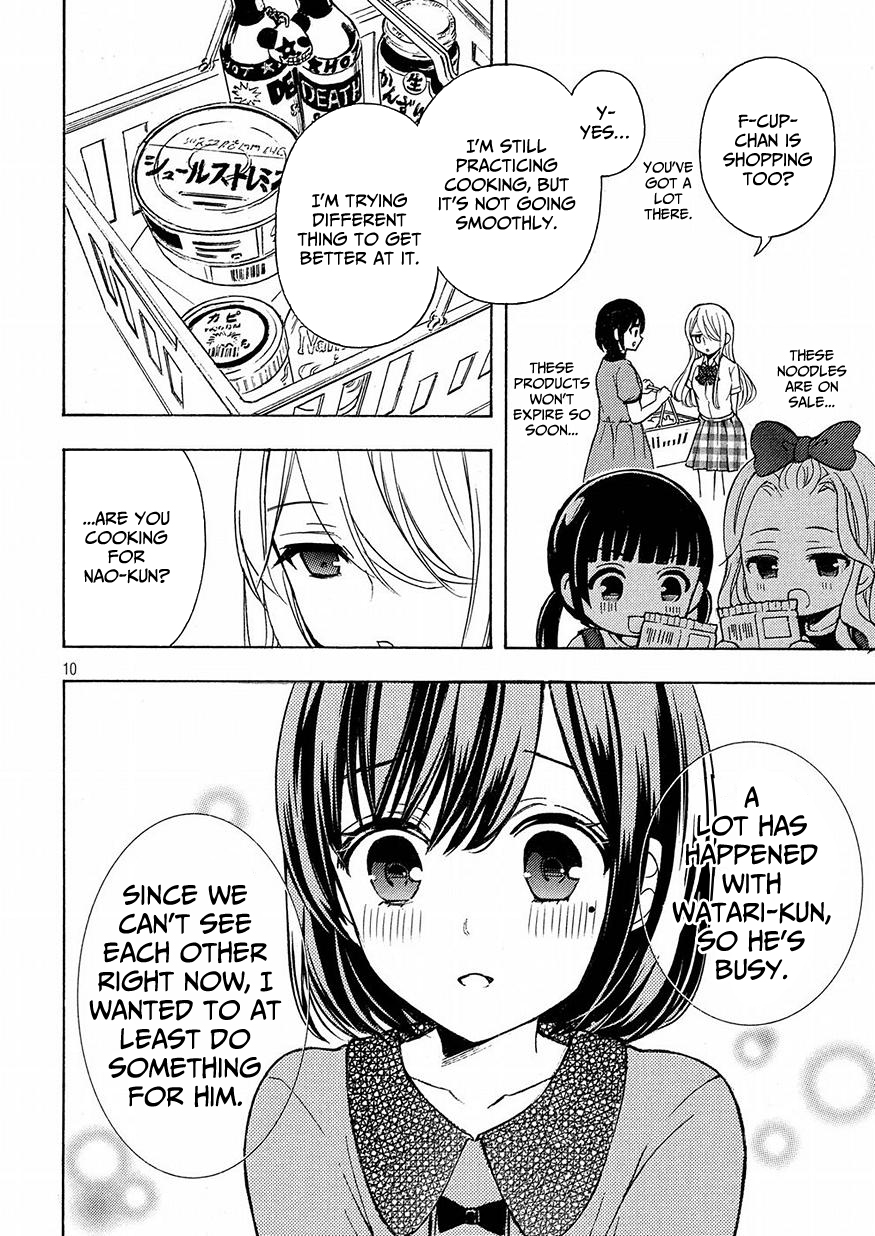 Watari-kun no xx ga Houkai Sunzen Chapter 39 page 10 - Chapter 39: Do You Truly Like Her?