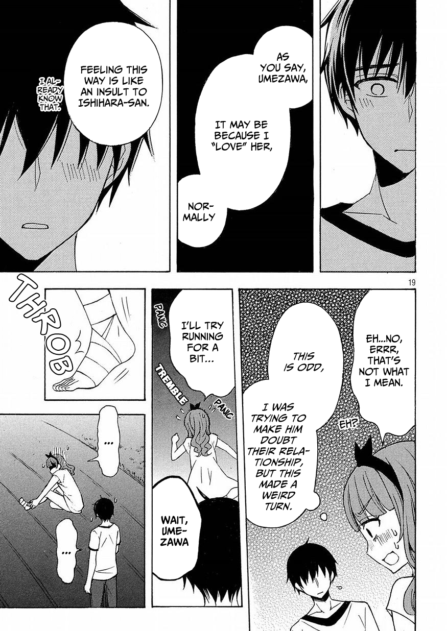 Watari-kun no xx ga Houkai Sunzen Chapter 39 page 19 - Chapter 39: Do You Truly Like Her?