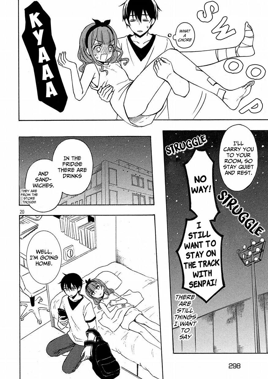 Watari-kun no xx ga Houkai Sunzen Chapter 39 page 20 - Chapter 39: Do You Truly Like Her?