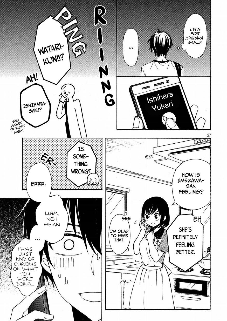 Watari-kun no xx ga Houkai Sunzen Chapter 39 page 27 - Chapter 39: Do You Truly Like Her?