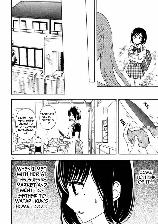 Watari-kun no xx ga Houkai Sunzen Chapter 40 page 13 - Chapter 40: The Most Important Thing