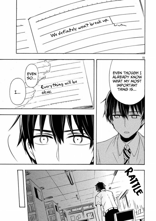 Watari-kun no xx ga Houkai Sunzen Chapter 40 page 20 - Chapter 40: The Most Important Thing