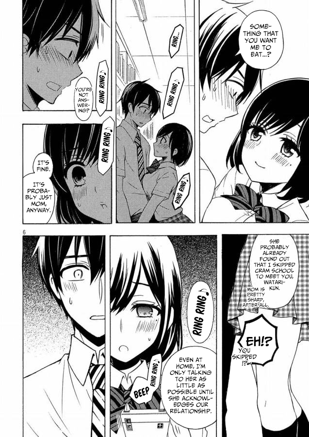 Watari-kun no xx ga Houkai Sunzen Chapter 40 page 7 - Chapter 40: The Most Important Thing