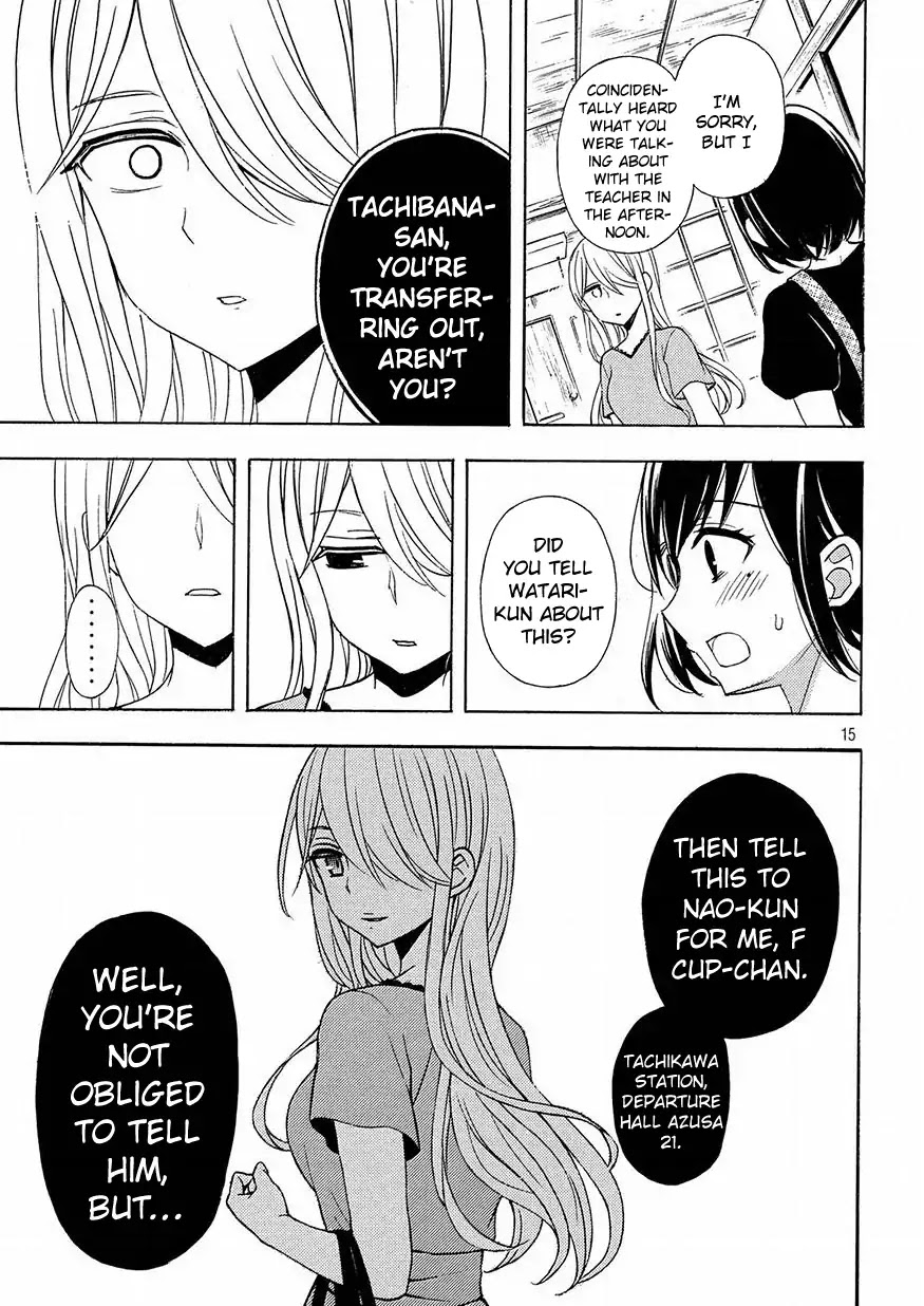 Watari-kun no xx ga Houkai Sunzen Chapter 41 page 15 - Chapter 41: Testing