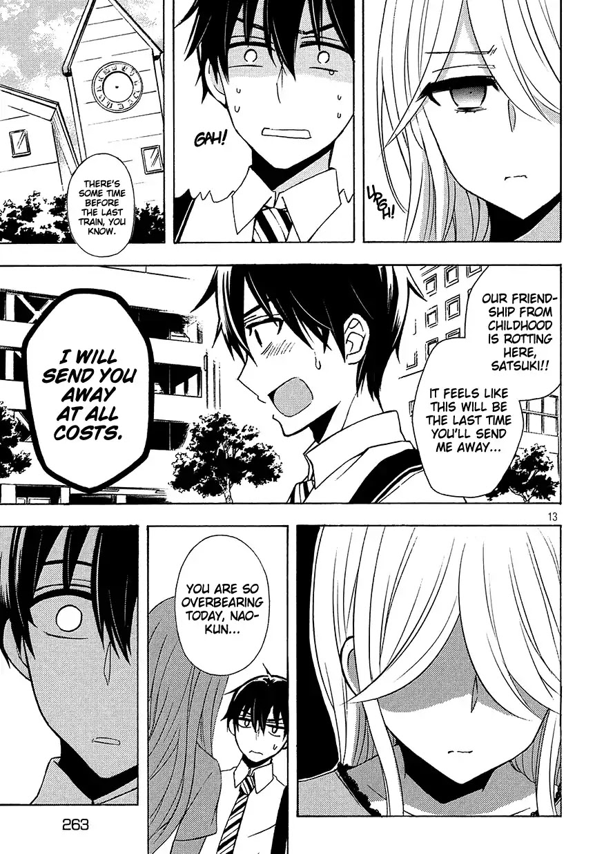 Watari-kun no xx ga Houkai Sunzen Chapter 42 page 13 - Chapter 42: Satsuki's Home