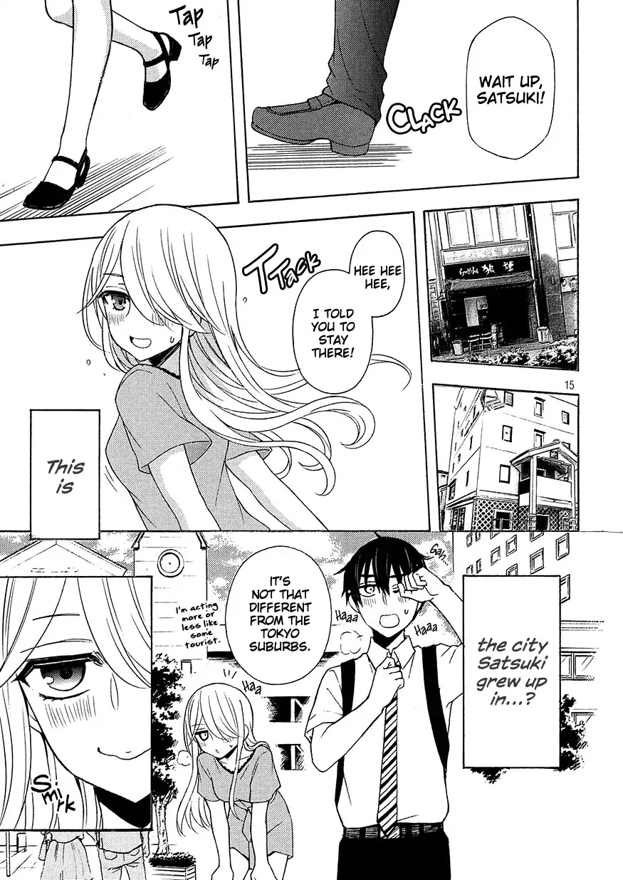Watari-kun no xx ga Houkai Sunzen Chapter 42 page 15 - Chapter 42: Satsuki's Home