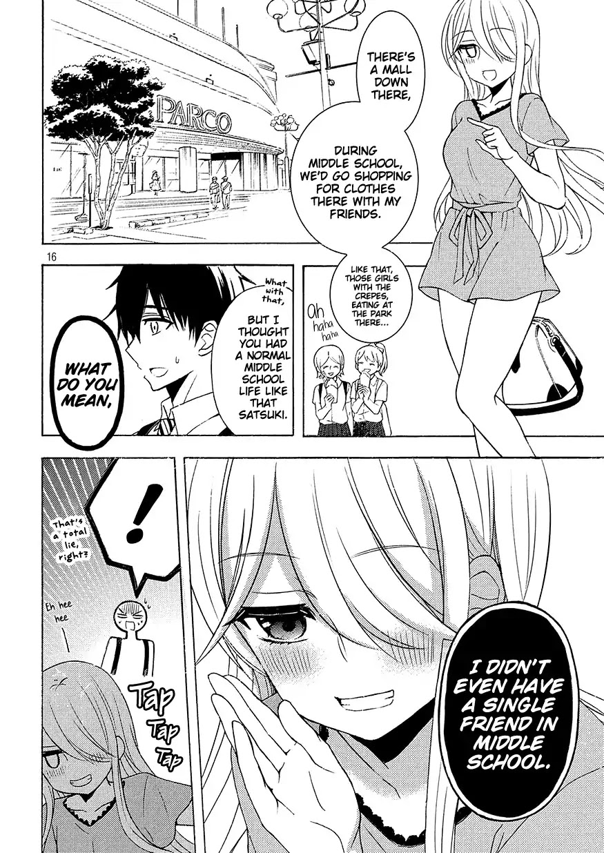 Watari-kun no xx ga Houkai Sunzen Chapter 42 page 16 - Chapter 42: Satsuki's Home